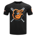 MLB BALTIMORE ORIOLES MASH UP HAUT EN JERSEY SIMPLE POUR HOMME (NOIR)