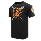 MLB BALTIMORE ORIOLES MASH UP HAUT EN JERSEY SIMPLE POUR HOMME (NOIR)