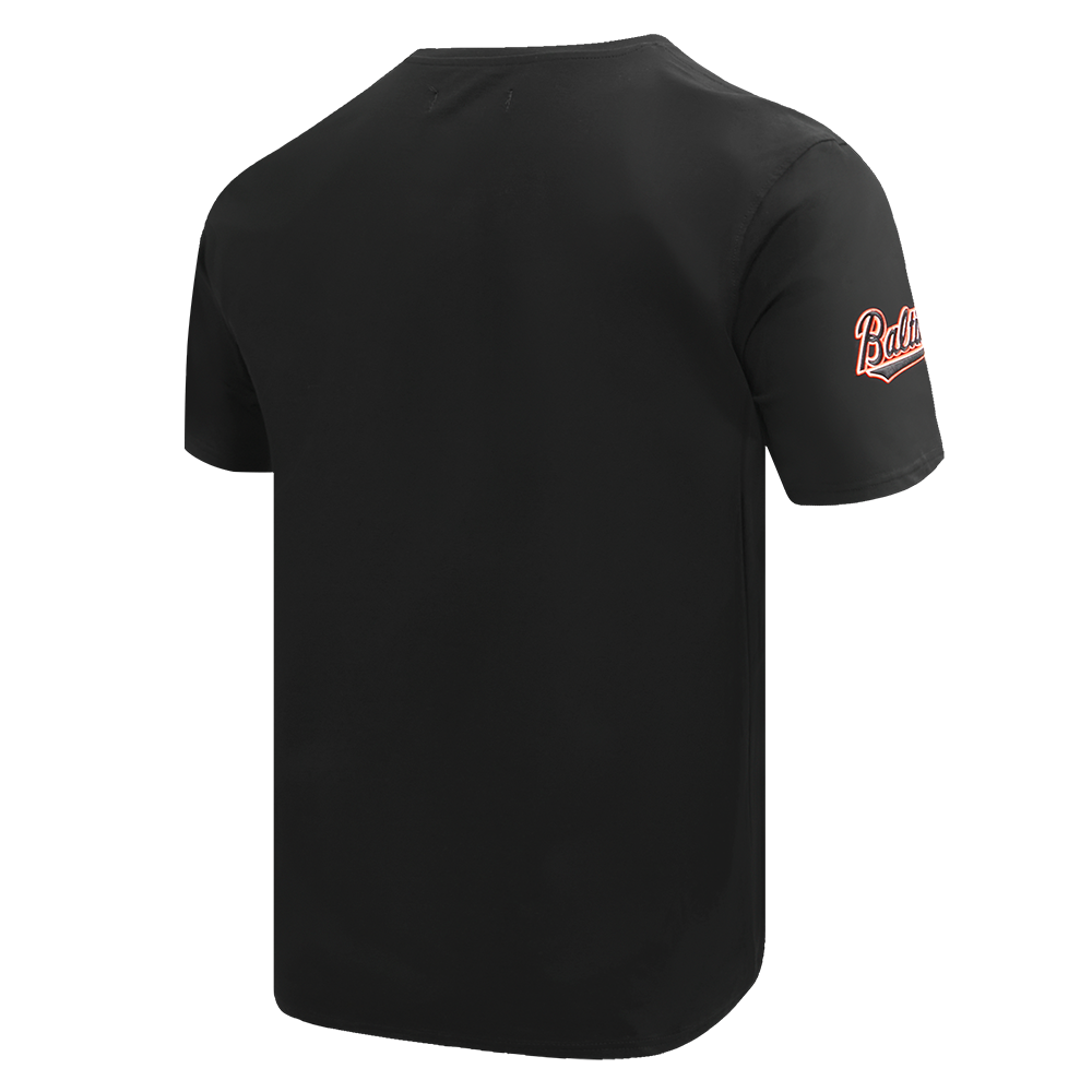 MLB BALTIMORE ORIOLES MASH UP HAUT EN JERSEY SIMPLE POUR HOMME (NOIR)