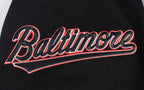 MLB BALTIMORE ORIOLES MASH UP HAUT EN JERSEY SIMPLE POUR HOMME (NOIR)