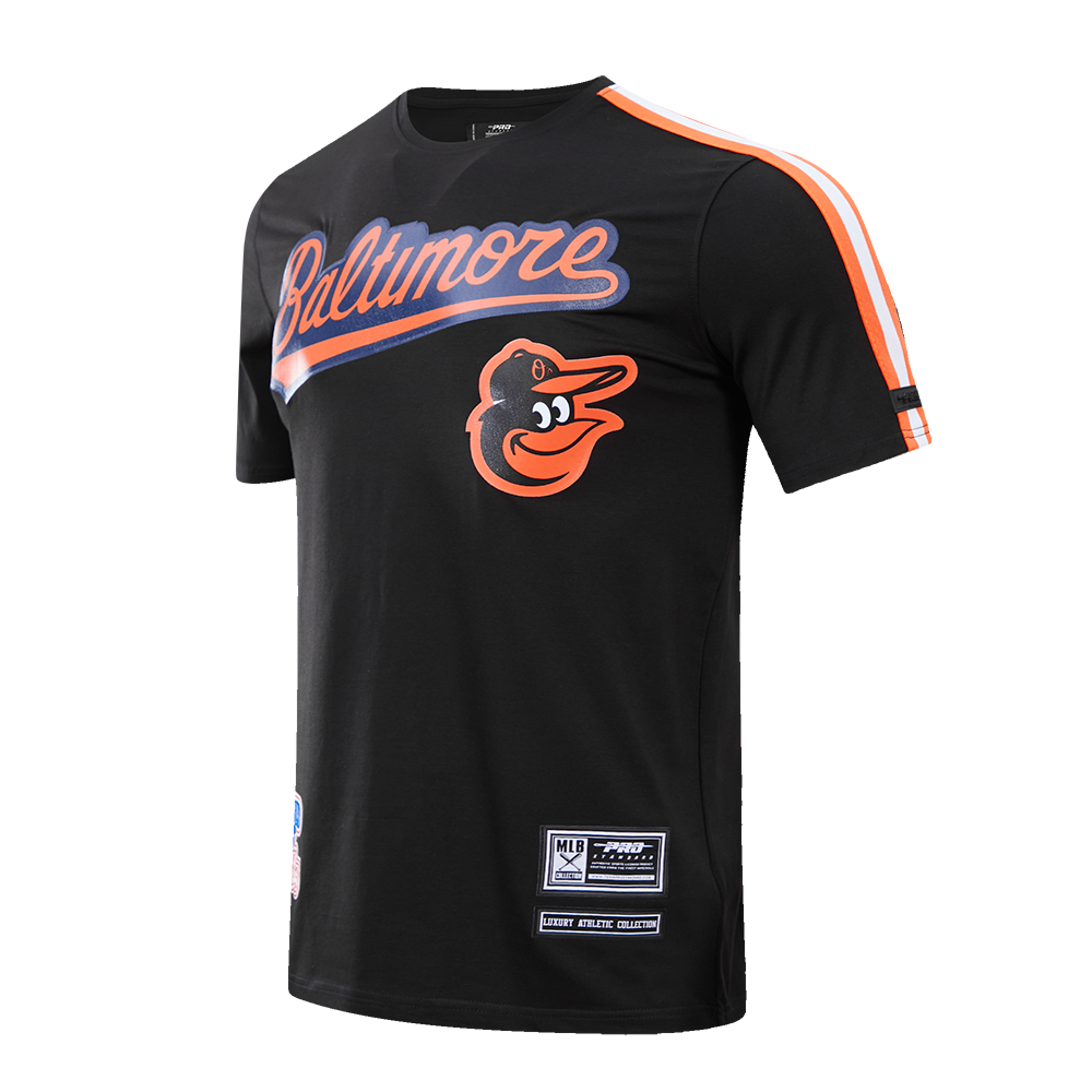 MLB BALTIMORE ORIOLES LOGO PRO TEAM MEN'S TAPING TOP (BLACK)