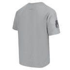 MLB BALTIMORE ORIOLES NEUTRAL HAUT EN JERSEY DE COTON À ÉPAULES TOMBANTES POUR HOMME (GRIS CHINÉ FONCÉ)