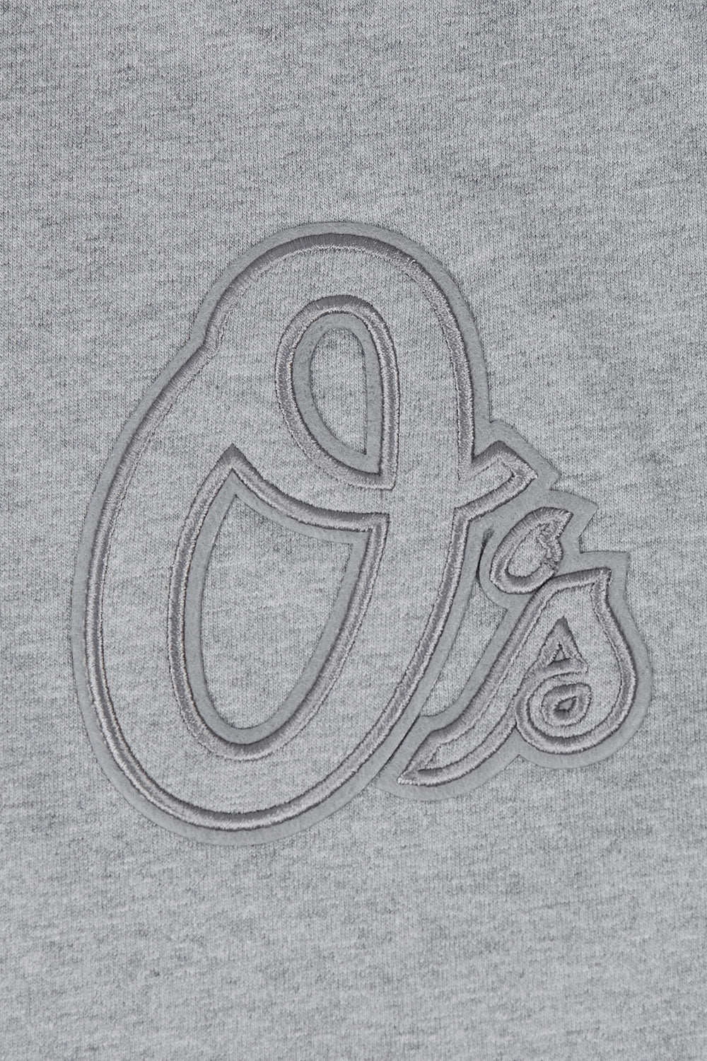 MLB BALTIMORE ORIOLES NEUTRAL HAUT EN JERSEY DE COTON À ÉPAULES TOMBANTES POUR HOMME (GRIS CHINÉ FONCÉ)