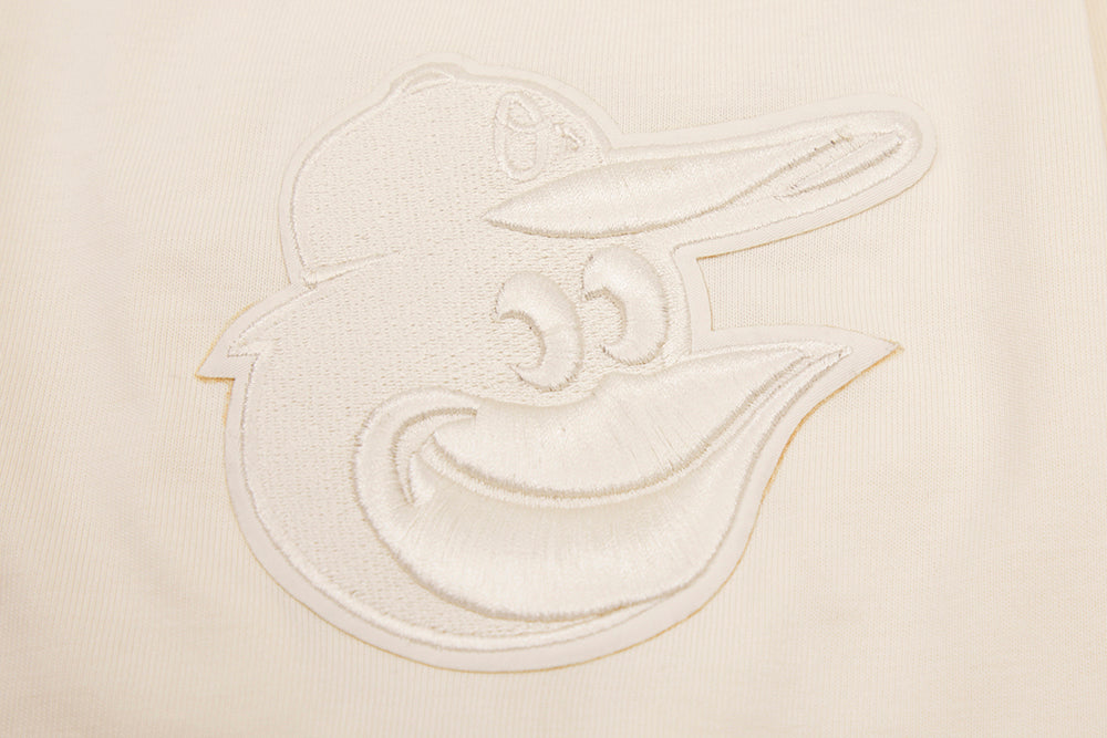 MLB BALTIMORE ORIOLES NEUTRAL HAUT EN JERSEY DE COTON À ÉPAULES TOMBANTES POUR HOMME (COQUILLE D'ŒUF)