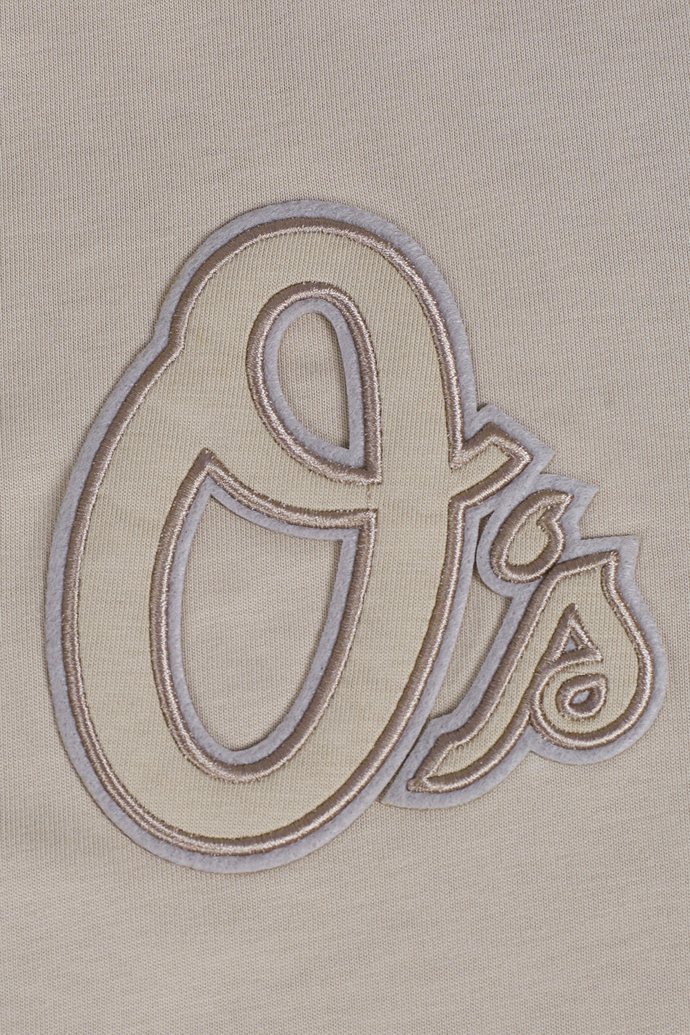 MLB BALTIMORE ORIOLES NEUTRAL MEN'S  CJ DROP SHOULDER TOP (TAUPE)