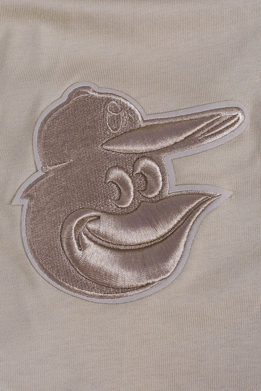 MLB BALTIMORE ORIOLES NEUTRAL MEN'S  CJ DROP SHOULDER TOP (TAUPE)