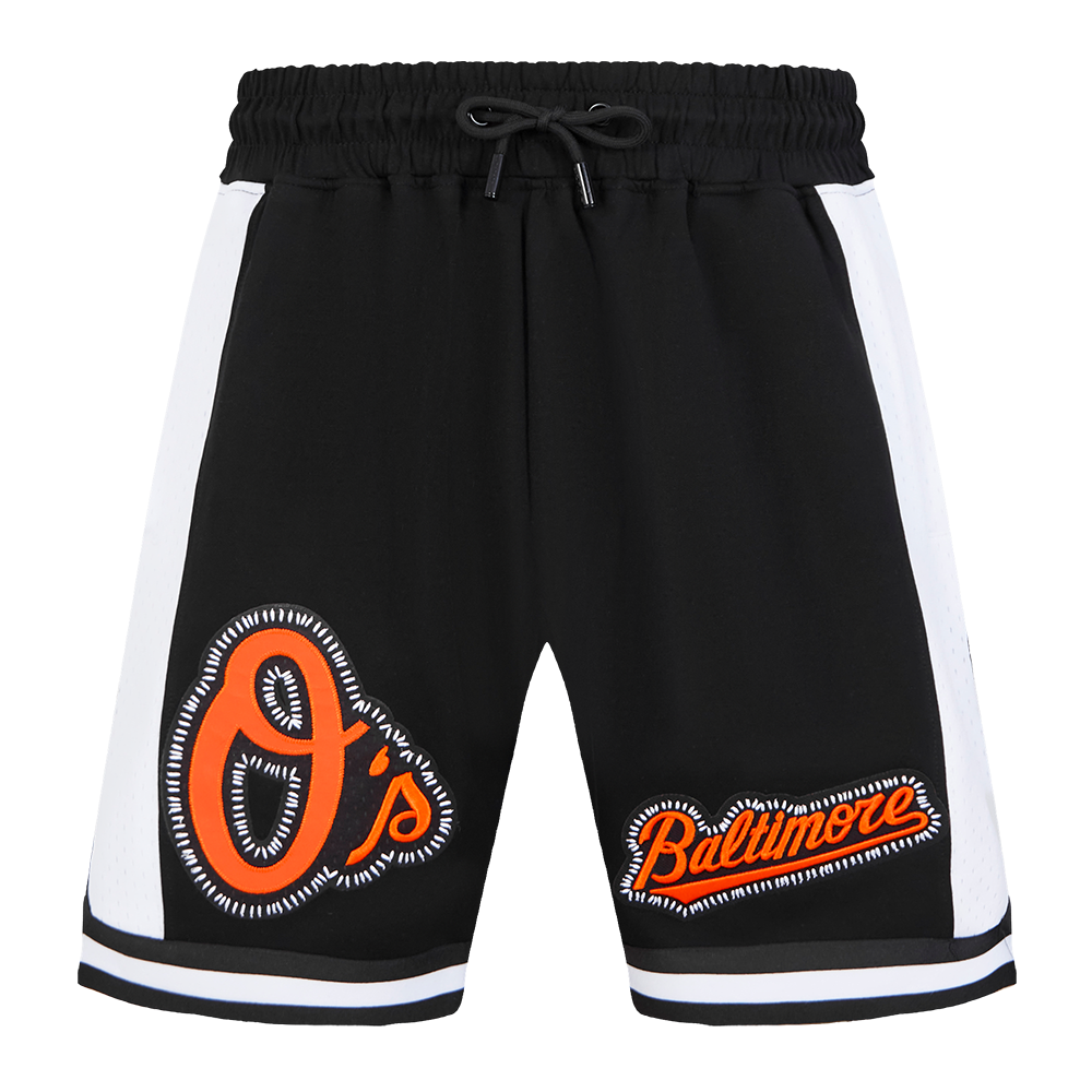 MLB BALTIMORE ORIOLES DIY PICK STITCH MEN'S DK 2.0 SHORT (BLACK)