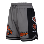 MLB BALTIMORE ORIOLES DIY PICK STITCH MEN'S DK 2.0 SHORT (GRAY/BLACK)