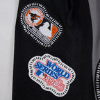 MLB BALTIMORE ORIOLES DIY PICK STITCH MEN'S DK 2.0 SHORT (GRAY/BLACK)