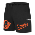 MLB BALTIMORE ORIOLES SOUVENIR SHORT EN FILET POUR HOMME (NOIR)