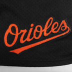 MLB BALTIMORE ORIOLES SOUVENIR SHORT EN FILET POUR HOMME (NOIR)