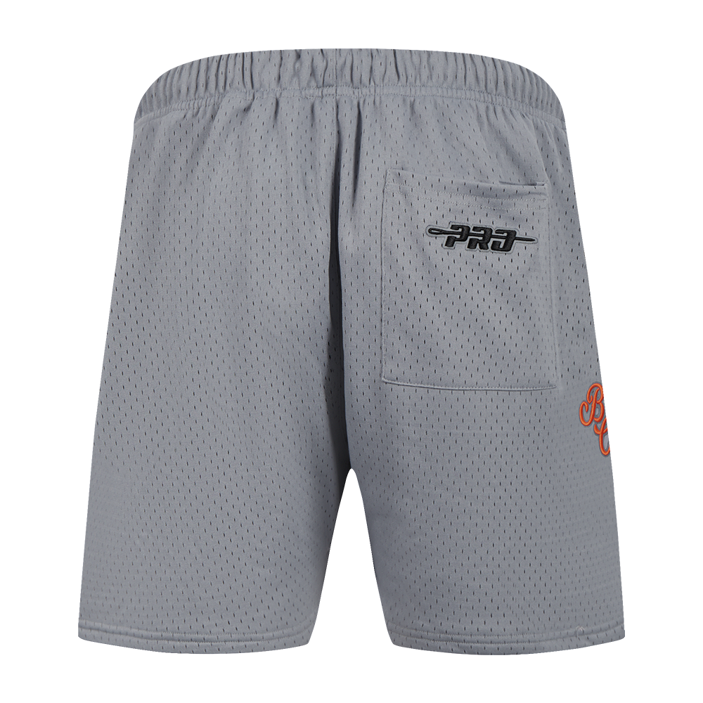 MLB BALTIMORE ORIOLES SOUVENIR SHORT EN FILET POUR HOMME (GRIS)