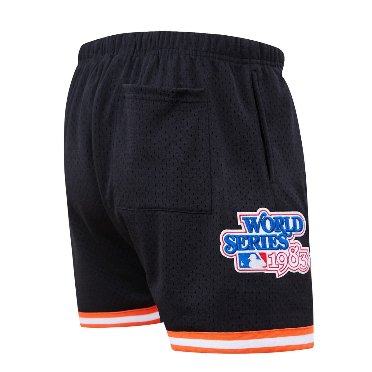 MLB BALTIMORE ORIOLES MESH SHORT À LOGO (NOIR)