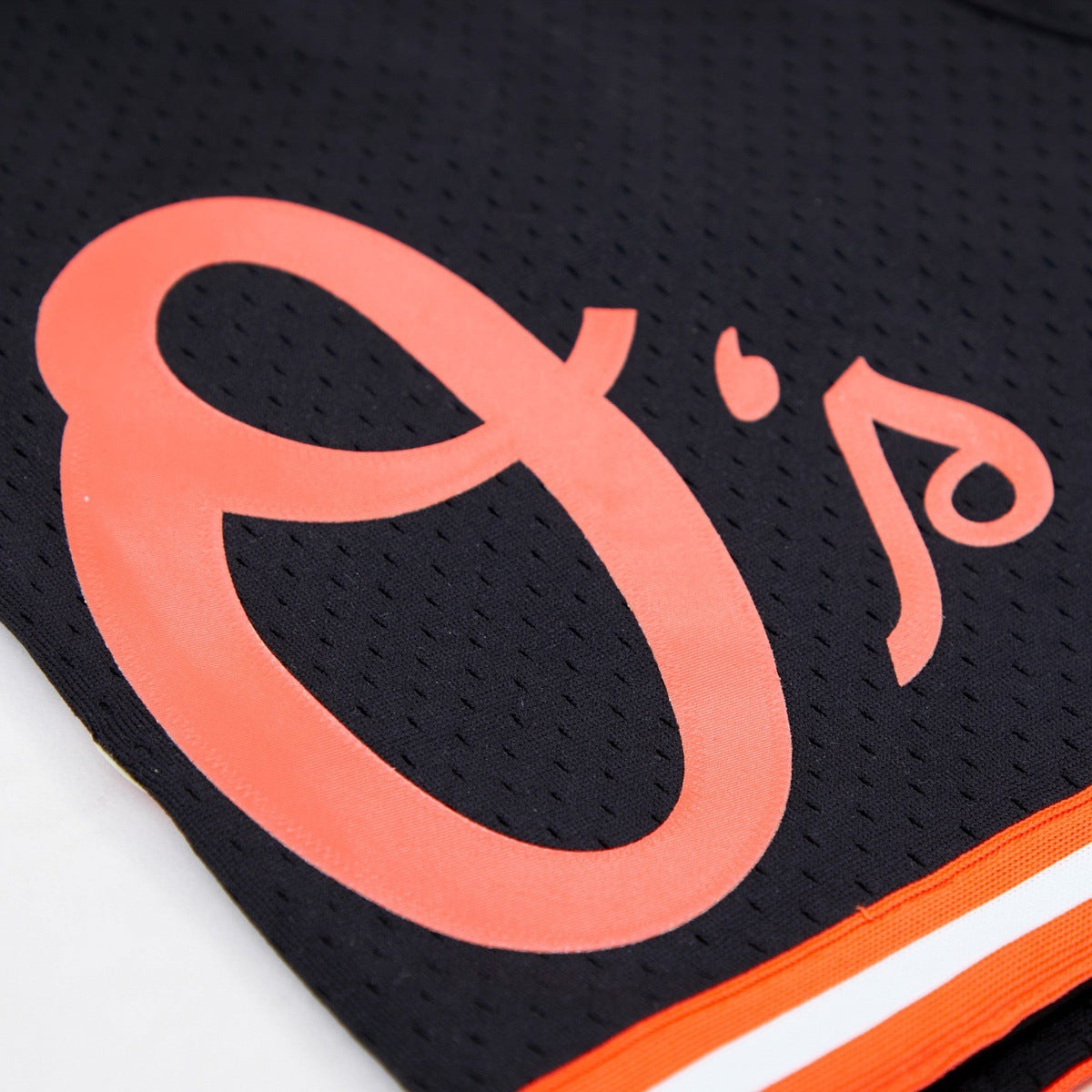 MLB BALTIMORE ORIOLES MESH SHORT À LOGO (NOIR)