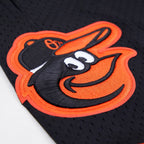 MLB BALTIMORE ORIOLES MESH SHORT À LOGO (NOIR)