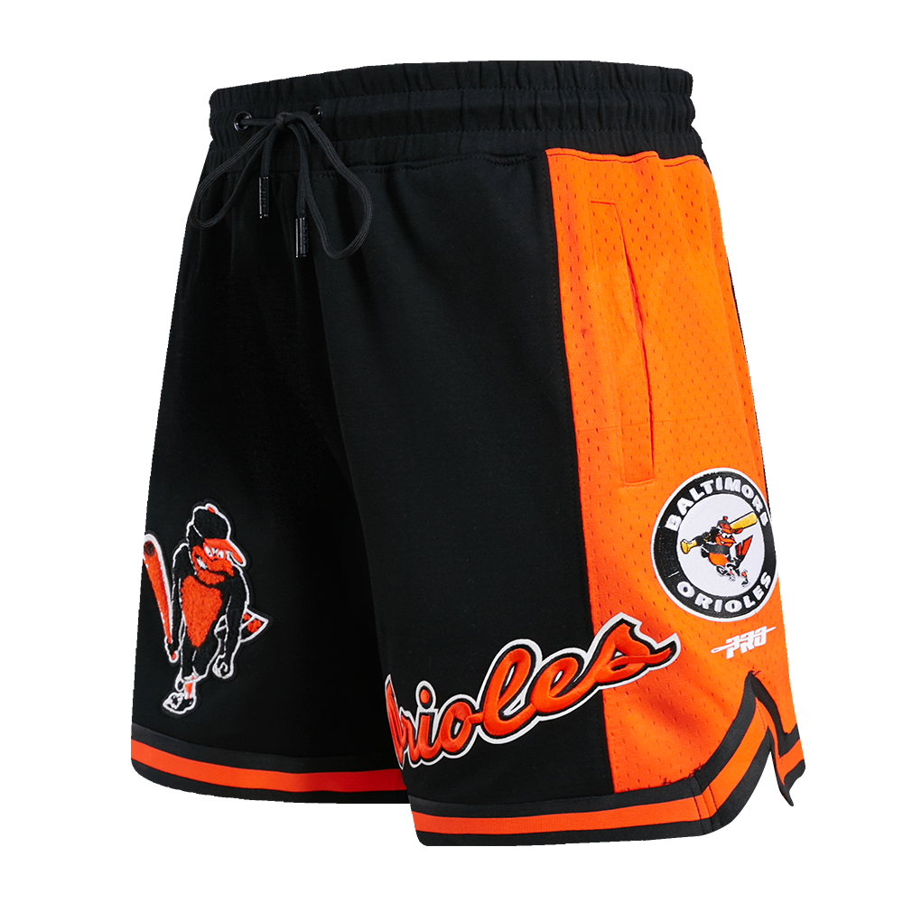 MLB BALTIMORE ORIOLES RETRO CLASSIC SHORT 2.0 POUR HOMME (NOIR/ORANGE)