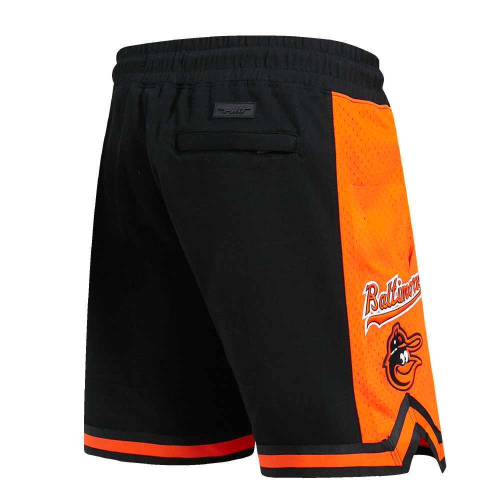 MLB BALTIMORE ORIOLES RETRO CLASSIC SHORT 2.0 POUR HOMME (NOIR/ORANGE)