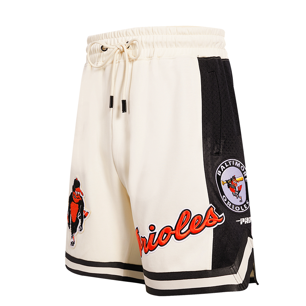 MLB BALTIMORE ORIOLES RETRO CLASSIC MEN'S 2.0 SHORT (EGGSHELL/ BLACK)