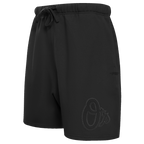 MLB BALTIMORE ORIOLES NEUTRAL SHORT EN MOLLETON POUR HOMME (NOIR)