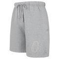 MLB BALTIMORE ORIOLES NEUTRAL SHORT EN MOLLETON POUR HOMME (GRIS CHINÉ FONCÉ)