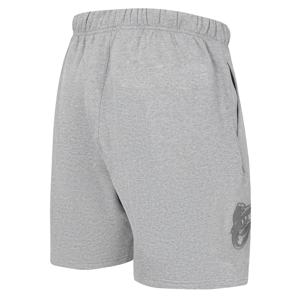 MLB BALTIMORE ORIOLES NEUTRAL SHORT EN MOLLETON POUR HOMME (GRIS CHINÉ FONCÉ)