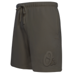 MLB BALTIMORE ORIOLES NEUTRAL MEN'S  FLC SHORT (DARK TAUPE)