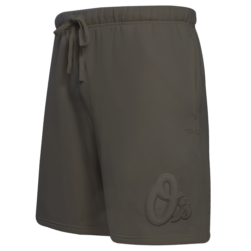 MLB BALTIMORE ORIOLES NEUTRAL MEN'S  FLC SHORT (DARK TAUPE)