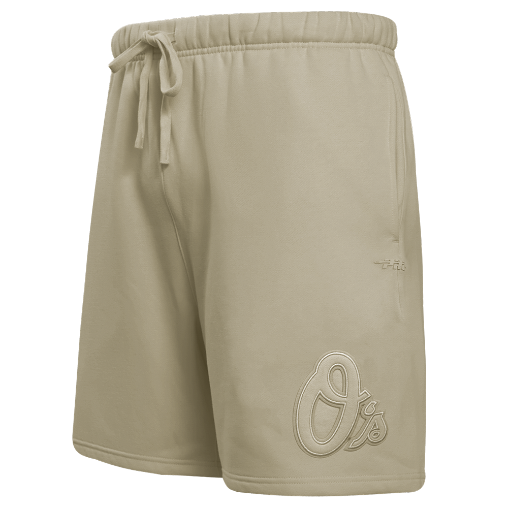 MLB BALTIMORE ORIOLES NEUTRAL MEN'S  FLC SHORT (TAUPE)