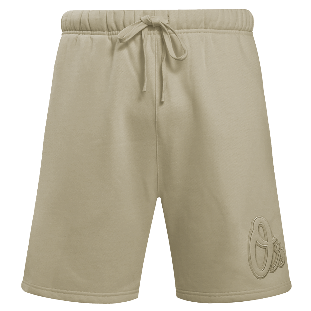 MLB BALTIMORE ORIOLES NEUTRAL MEN'S  FLC SHORT (TAUPE)