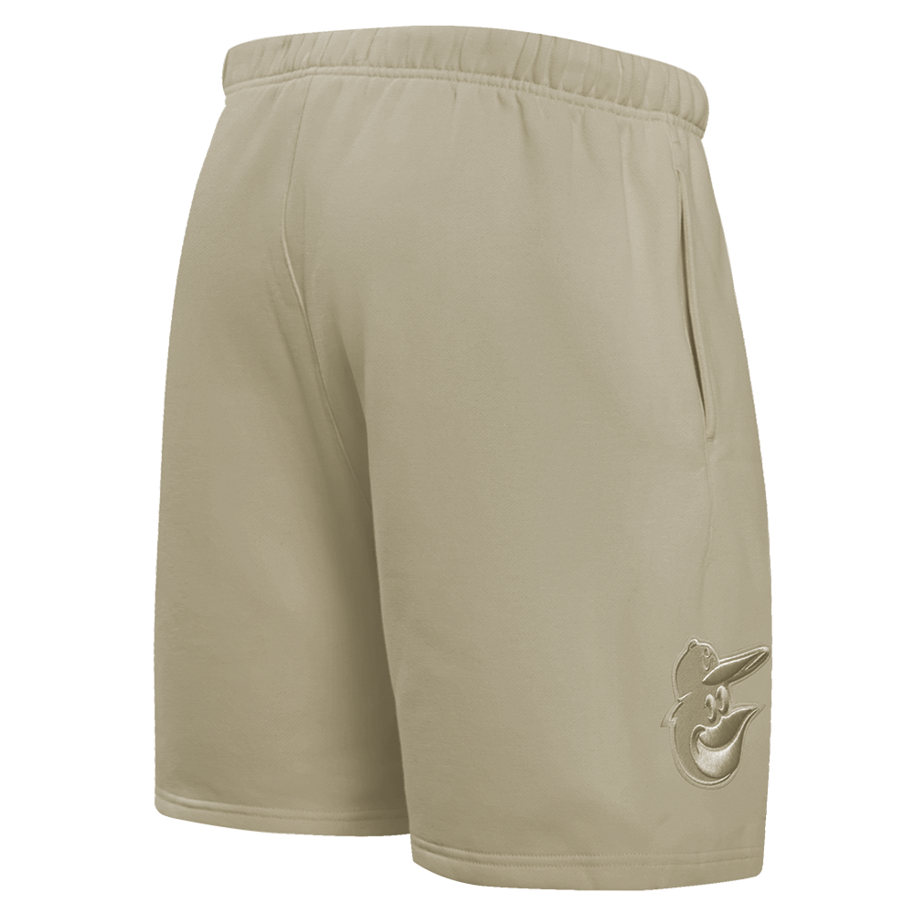 MLB BALTIMORE ORIOLES NEUTRAL MEN'S  FLC SHORT (TAUPE)