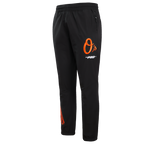 MLB BALTIMORE ORIOLES CLASSIC WIND SUIT MEN'S WOVEN PANT (BLACK)
