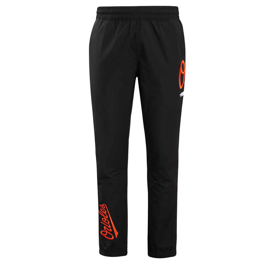 MLB BALTIMORE ORIOLES CLASSIC WIND SUIT PANTALON TISSÉ POUR HOMME (NOIR)