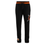 MLB BALTIMORE ORIOLES MASH UP MEN'S RIB FLC SWEATPANT (BLACK/ORANGE)
