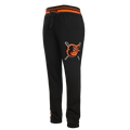 MLB BALTIMORE ORIOLES MASH UP MEN'S RIB FLC SWEATPANT (BLACK/ORANGE)