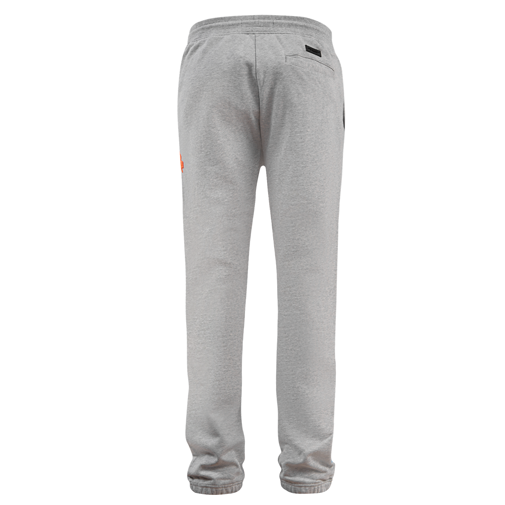 MLB BALTIMORE ORIOLES OLD ENGLISH MEN'S FLC SWEATPANT (HEATHER GREY)