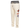 MLB BALTIMORE ORIOLES RETRO CLASSIC MEN'S SWEATPANT (EGGSHELL/ BLACK)