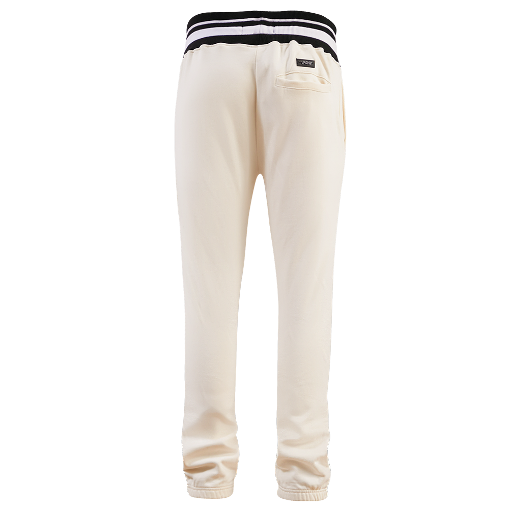 MLB BALTIMORE ORIOLES RETRO CLASSIC MEN'S SWEATPANT (EGGSHELL/ BLACK)