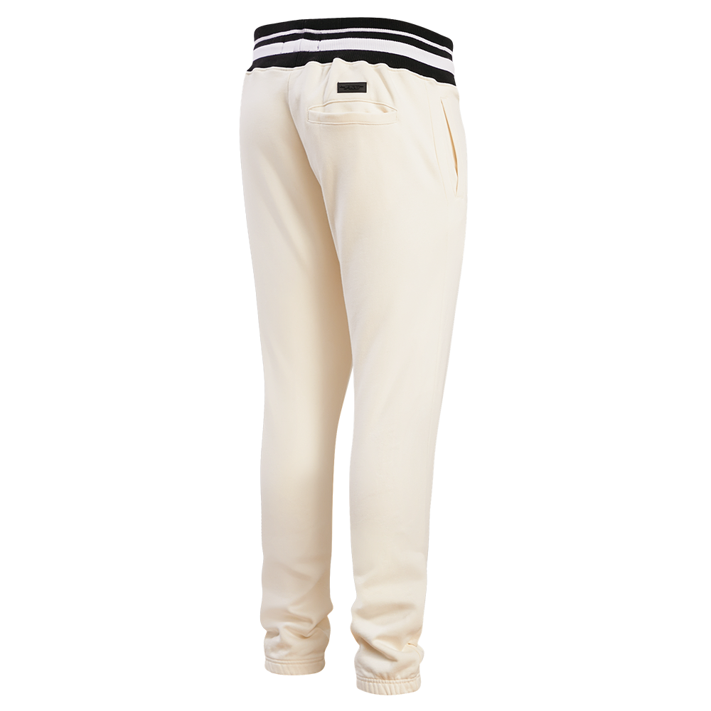 MLB BALTIMORE ORIOLES RETRO CLASSIC MEN'S SWEATPANT (EGGSHELL/ BLACK)