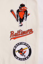 MLB BALTIMORE ORIOLES RETRO CLASSIC MEN'S SWEATPANT (EGGSHELL/ BLACK)