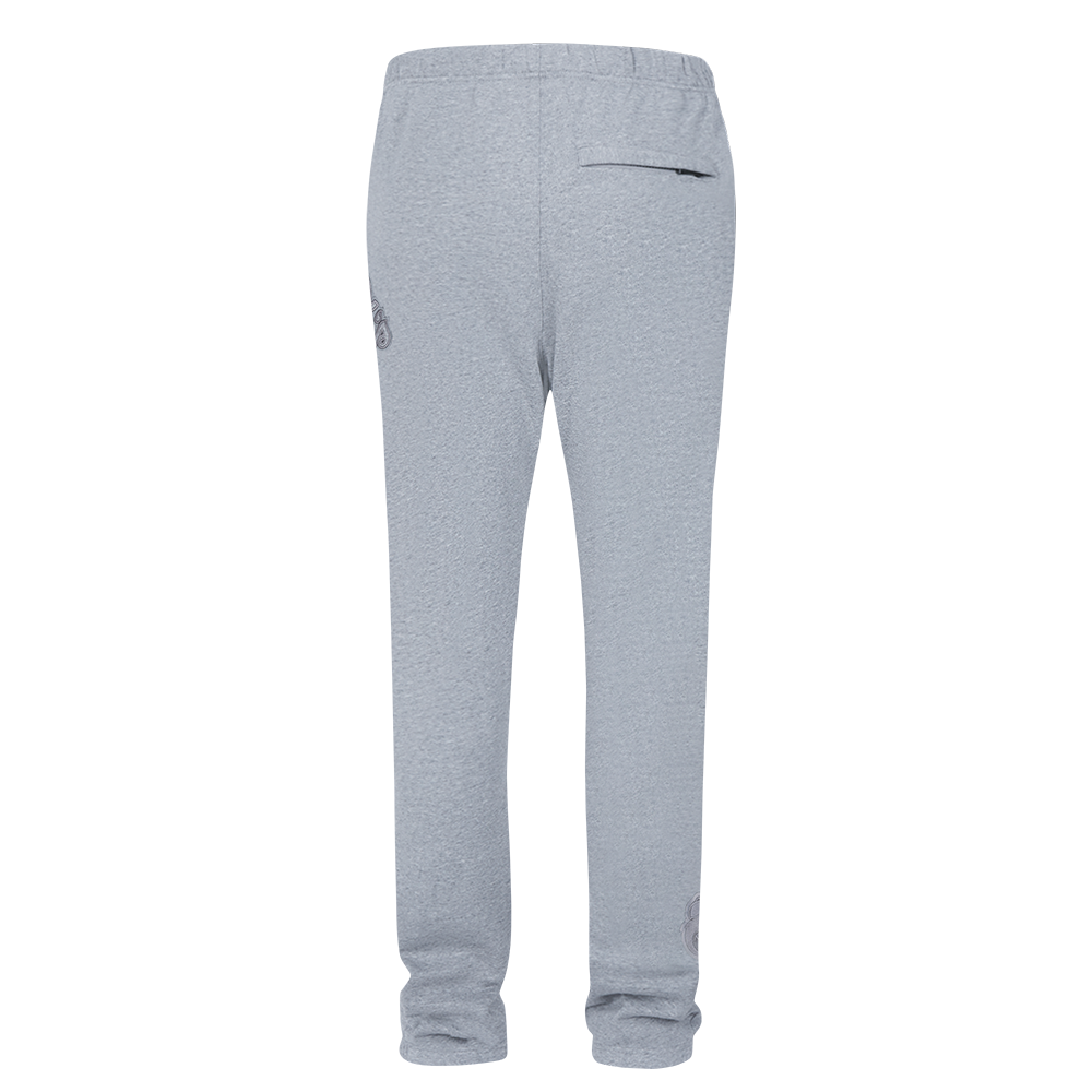 MLB BALTIMORE ORIOLES NEUTRAL MEN'S  FLC SWEATPANT (DARK HEATHER GRAY)