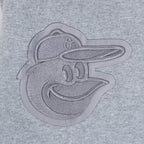 MLB BALTIMORE ORIOLES NEUTRAL MEN'S  FLC SWEATPANT (DARK HEATHER GRAY)