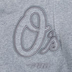 MLB BALTIMORE ORIOLES NEUTRAL MEN'S  FLC SWEATPANT (DARK HEATHER GRAY)