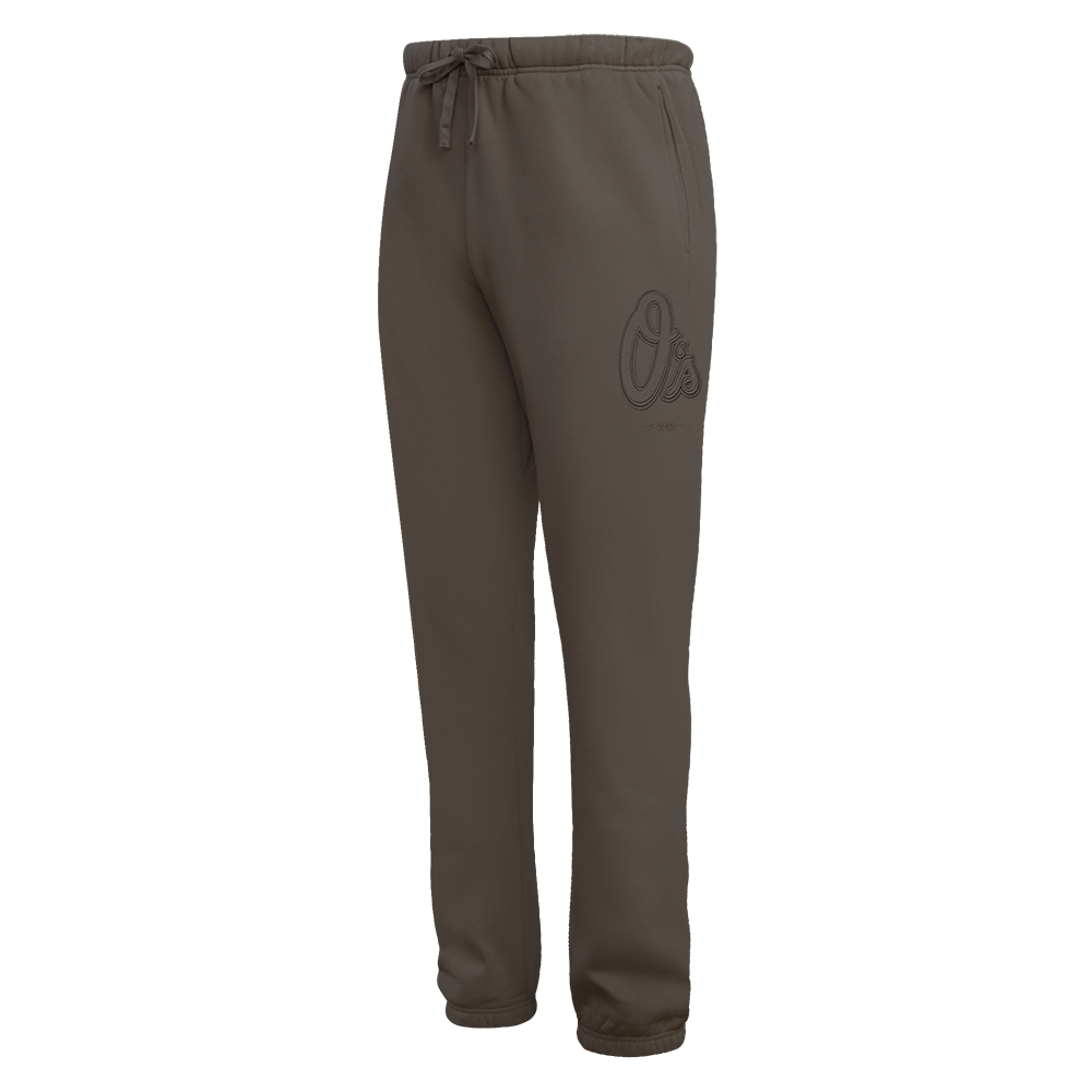 MLB BALTIMORE ORIOLES NEUTRAL MEN'S  FLC SWEATPANT (DARK TAUPE)