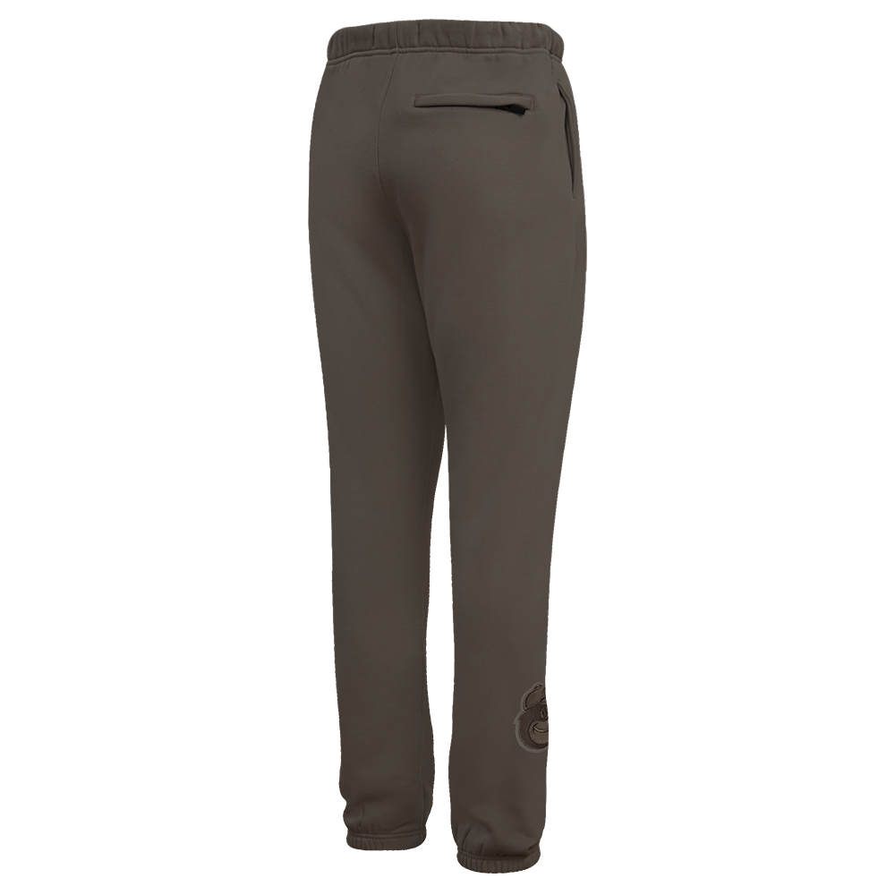 MLB BALTIMORE ORIOLES NEUTRAL MEN'S  FLC SWEATPANT (DARK TAUPE)