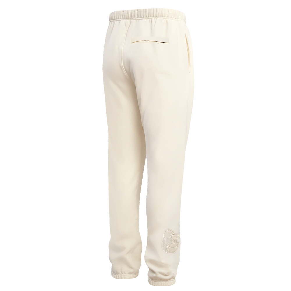 MLB BALTIMORE ORIOLES NEUTRAL MEN'S  FLC SWEATPANT (EGGSHELL)