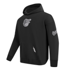 MLB BALTIMORE ORIOLES REVERSE FRENCH TERRY CHANDAIL À CAPUCHON POUR HOMME (NOIR)