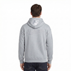 MLB BALTIMORE ORIOLES REVERSE FRENCH TERRY MEN'S PULLOVER HOODIE (DARK HEATHER GRAY)