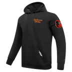 MLB BALTIMORE ORIOLES SOUVENIR MEN'S FLC PO HOODIE (BLACK)