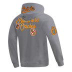 MLB BALTIMORE ORIOLES SOUVENIR MEN'S FLC PO HOODIE (GRAY)