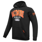 MLB BALTIMORE ORIOLES CITY ARCH MEN'S FLC PO HOODIE (BLACK)